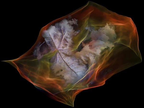 마음 입자의 가상화 — 스톡 사진