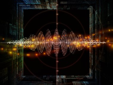 Salınım grafik arka planı