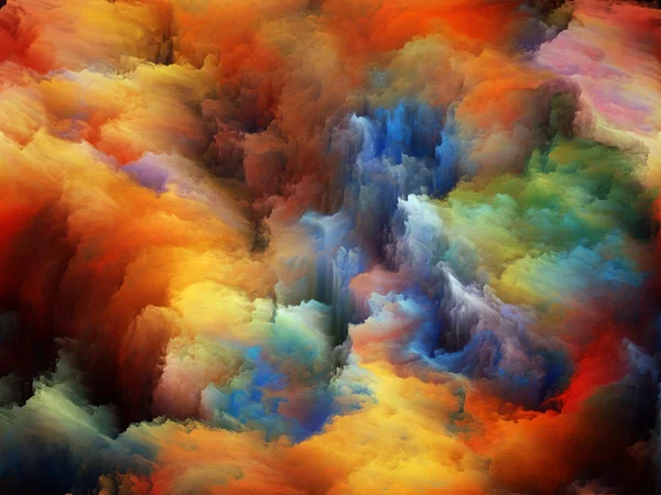 Synergieën van kleuren — Stockfoto