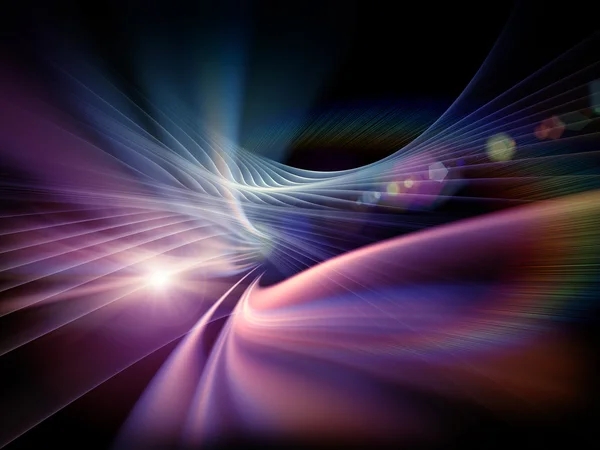 Synergies of Light Waves — Stock Photo, Image