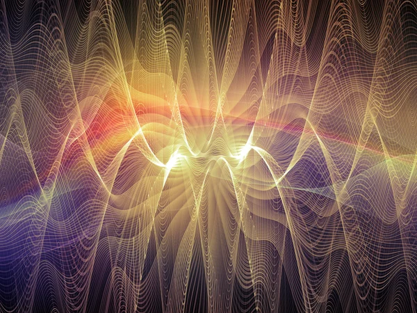 Acceleration of Light Waves — Stock Photo, Image