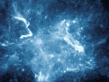 Mecazi uzay arka plan