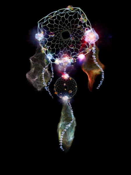 Glow of Dream Catcher — Fotografie, imagine de stoc