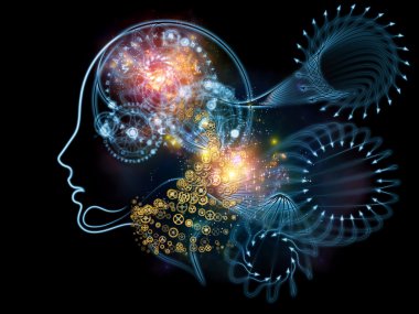 İnsan yörüngeler arka plan