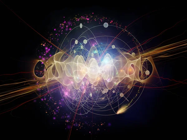 Avanço da onda quântica — Fotografia de Stock