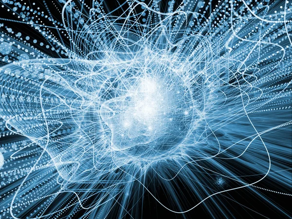 波動粒子のエネルギー — ストック写真