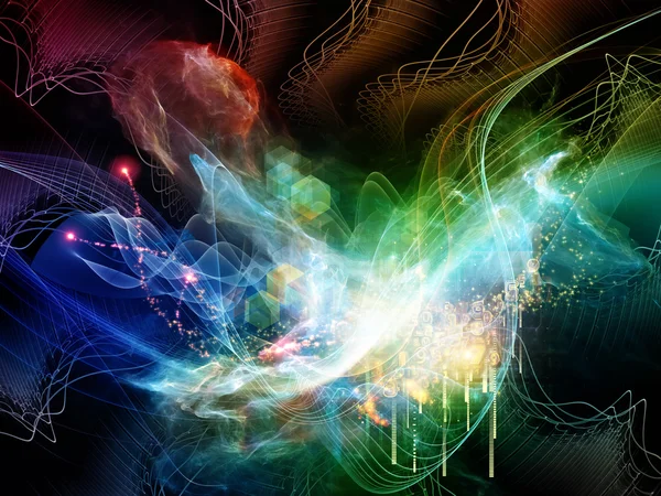 Abstract Visualization Energy — Stock Photo, Image