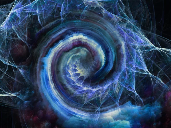 Modèle de spirale en évolution — Photo