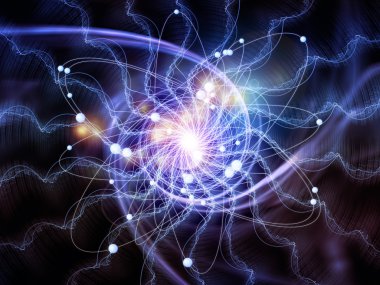 Atom arka plan zemin