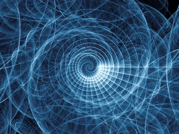 Modèle de spirale virtuelle — Photo