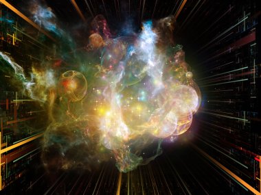 soyut görsel olarak hızlanması