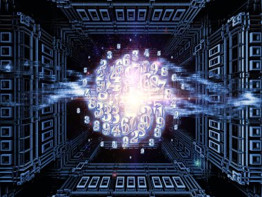 Sayısal soyutlama arka plan