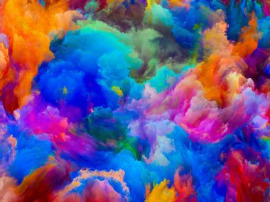 Gelişen renk arka plan