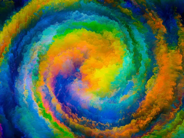 Colore sfondo a spirale — Foto Stock