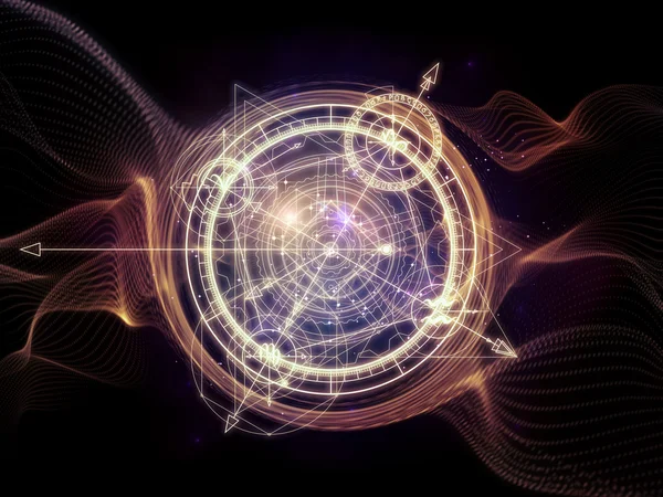 Energy of Sacred Geometry — Stock Photo, Image