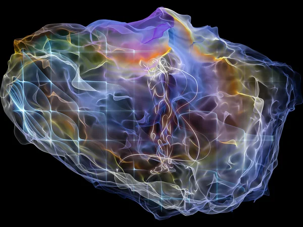 Gelişen zihin parçacık — Stok fotoğraf