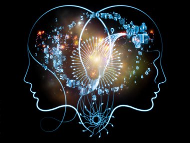 İnsan gerçeklik arka plan