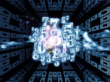 Sayısal soyutlama arka plan