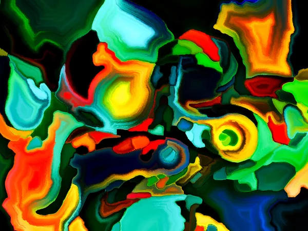 Formas de color abstractas — Foto de Stock