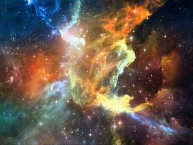 Evren soyutlama arka plan