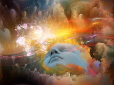 Boyalı rüya arka plan