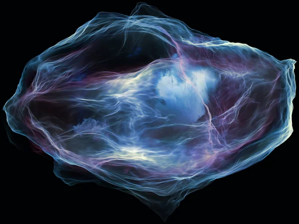 Dokuz canlı zihin parçacık — Stok fotoğraf