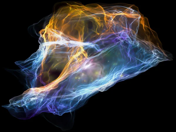 Lichter des Geistes Teilchen — Stockfoto