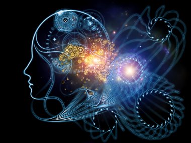 İnsan yörüngeler arka plan