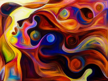 Boyalı rüya çiçek