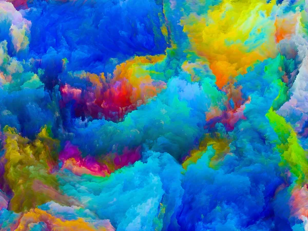 Visualisering av färger — Stockfoto
