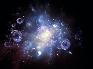 Sanal etkileşimleri arka plan