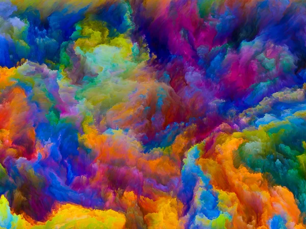 Цифрове життя кольорів — стокове фото