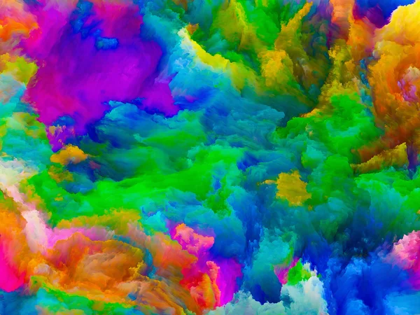 Vita virtuale dei colori — Foto Stock