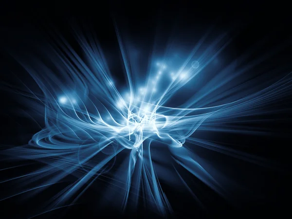 光の波のエネルギー — ストック写真