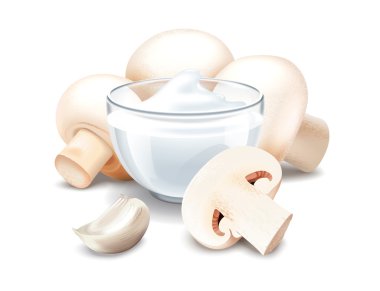 Sos ve champignon