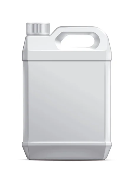 Beyaz plastik kapak illüstrasyon