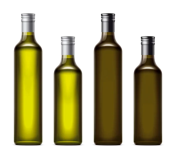 Иллюстрация нефтяных бутылок — стоковое фото