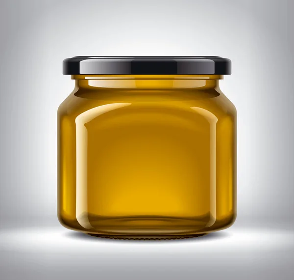 Glass Jar Background — Stock Photo, Image