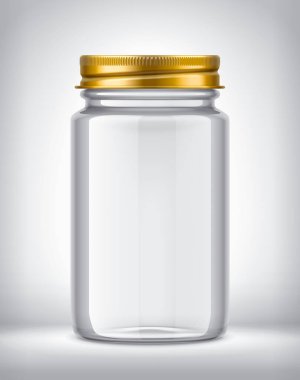 Arka planda tıbbi şişe var. Metal renkli kapaklar. 