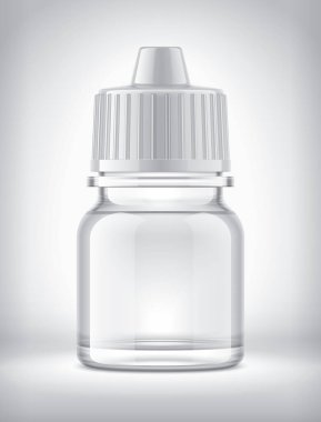 Arka planda Düşüren Şişe. 