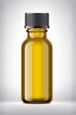 Arka planda ilaç şişesi var.. 