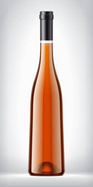 Arkaplanda Cam Şişe. 