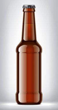 Arkaplanda Renkli Cam Şişe. 