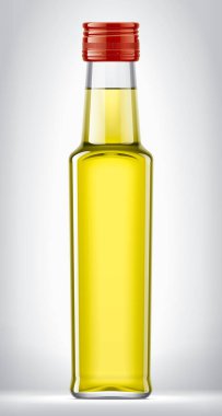 Arkaplanda Cam Şişe. 