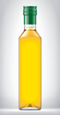 Arkaplanda Cam Şişe. 