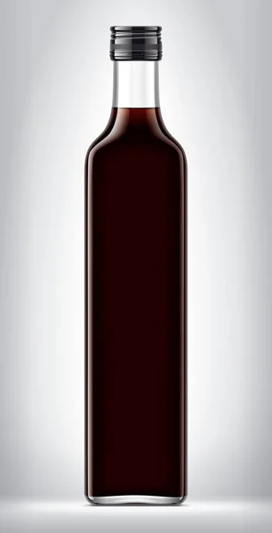 Стеклянная Бутылка Заднем Плане — стоковое фото