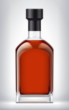 Foil ile Cam Şişe Arkaplanda