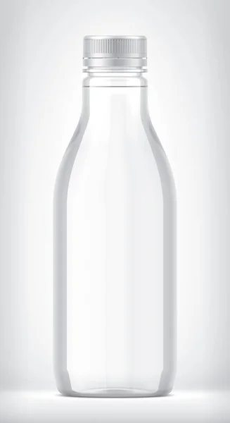 Bottiglia Plastica Sfondo — Foto Stock