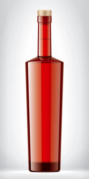 Color Glass Bottle Background Cork — Stock Photo, Image