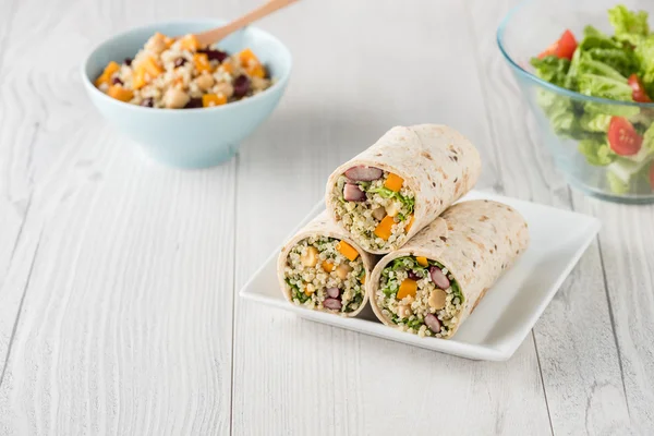 Quinoa végétalien Wraps — Photo